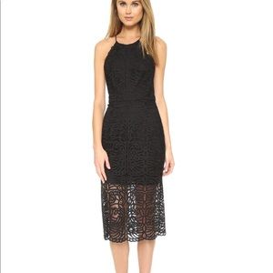 Cynthia Rowley Lace Back Halter Dress